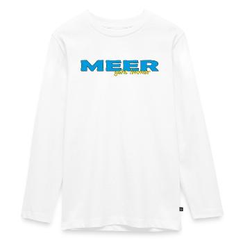 LA MER FONCTIONNE TOUJOURS - T-shirt manches longues Premium Ado - blanc - Devant - AI Model Kid Female (0cm)