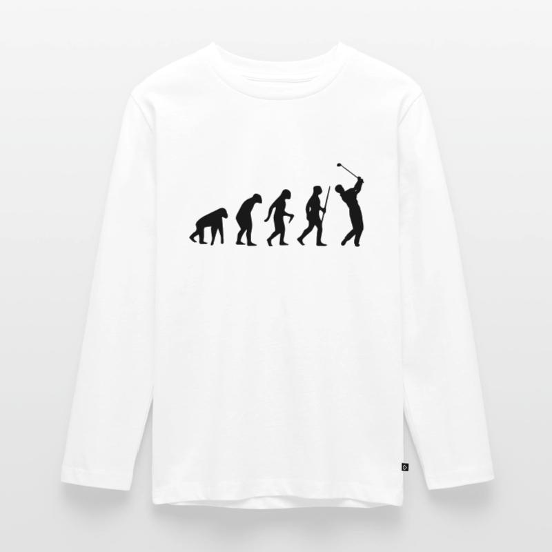 GOLF EVOLUTION Teenager Premium Bio Langarmshirt