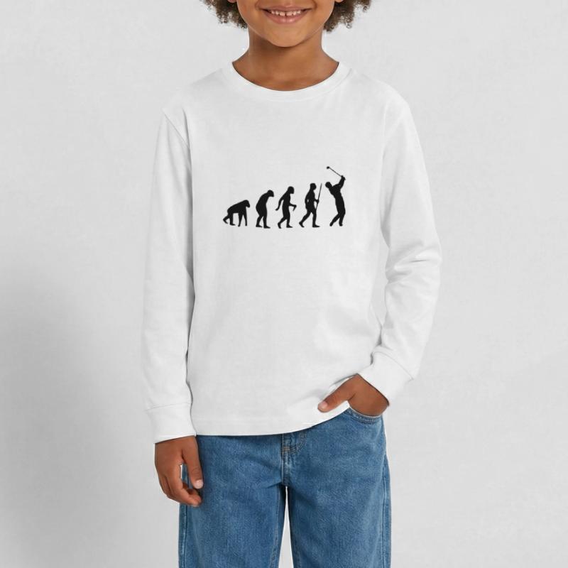 GOLF EVOLUTION Teenager Premium Bio Langarmshirt