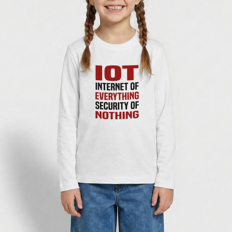 Internet Des Objets IOT Programmeur Admin IT T-shirt manches longues Premium Ado