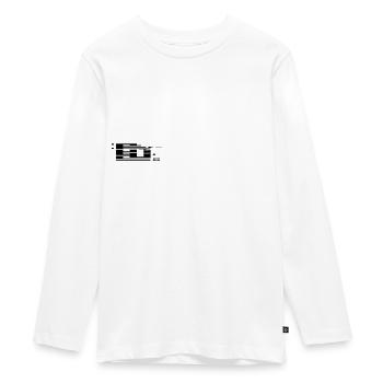 ALHAMDULILLAH Kufic Calligraphy - Teenager Premium Organic Long Sleeve Shirt - white - Front - AI Model Kid Female (0cm)