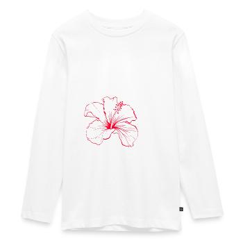 Punani - Semiar female future - academy of aloha - Teenager Premium Bio Langarmshirt - Weiß - Vorne - AI Model Kid Female (0cm)