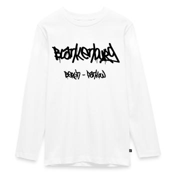 Blankenburg - Pankow Berlin - Teenager Premium Bio Langarmshirt - Weiß - Vorne - AI Model Kid Female (0cm)