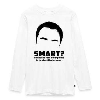 The Big Bang Theory Sheldon - Teenager Premium Organic Long Sleeve Shirt - white - Front - AI Model Kid Female (0cm)