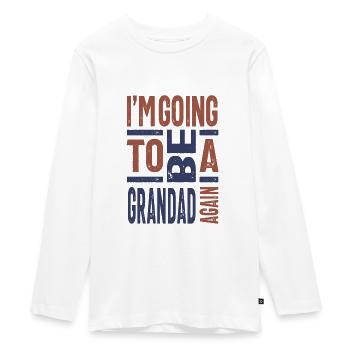 Je vais redevenir grand-père - T-shirt manches longues Premium Ado - blanc - Devant - AI Model Kid Female (0cm)