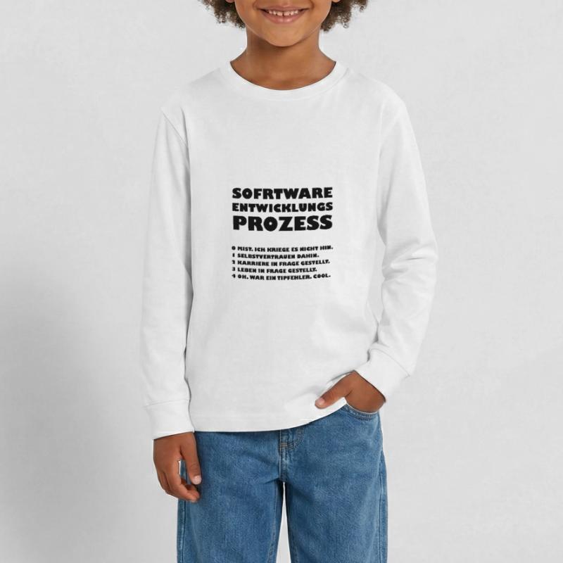 Software development process Teenager Premium Organic Long Sleeve Shirt