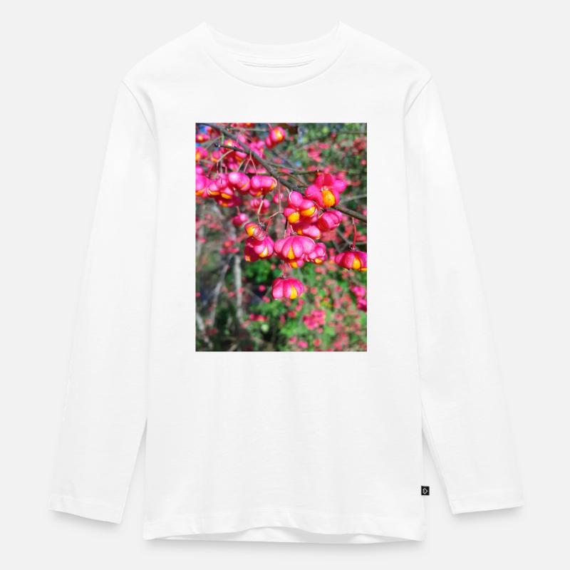 Pfaffenhütchen - Teenager Premium Bio Langarmshirt - Weiß