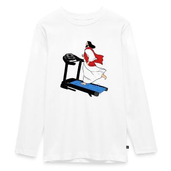 Christ eau - T-shirt manches longues Premium Ado - blanc - Devant - AI Model Kid Female (0cm)