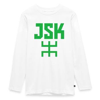 Jsk Kabylie - T-shirt manches longues Premium Ado - blanc - Devant - AI Model Kid Female (0cm)