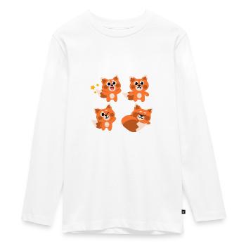 I'm Cute So Manny Ways - Teenager Premium Organic Long Sleeve Shirt - white - Front - AI Model Kid Female (0cm)