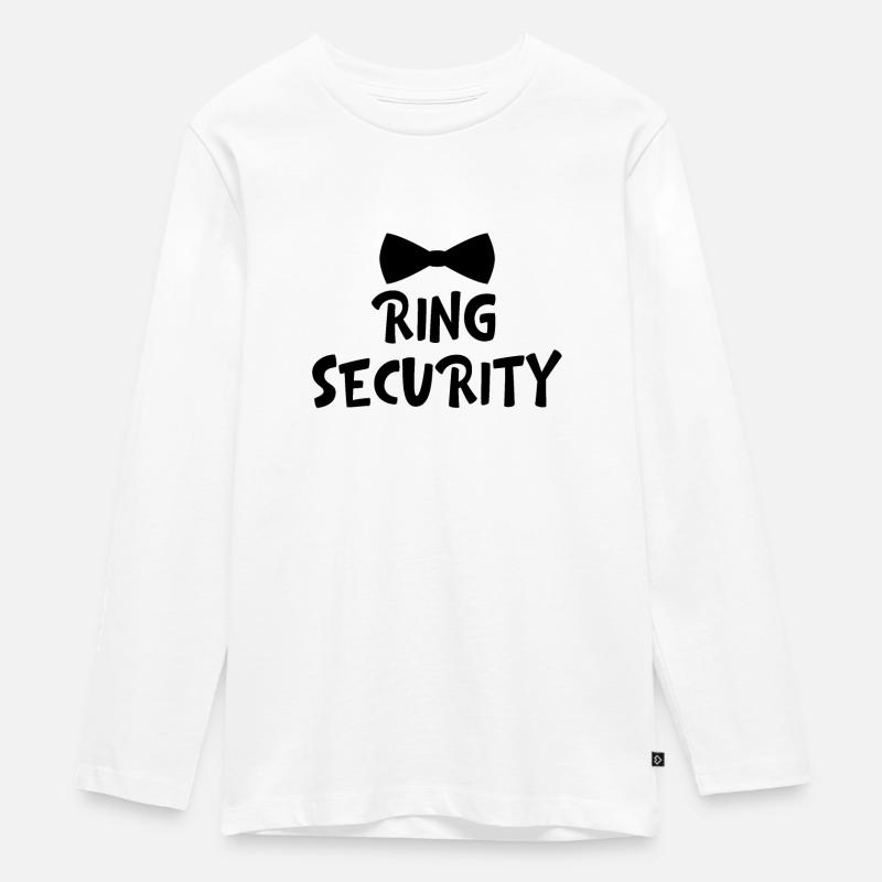 Mariage Mariage Mariage - T-shirt manches longues Premium Ado - blanc