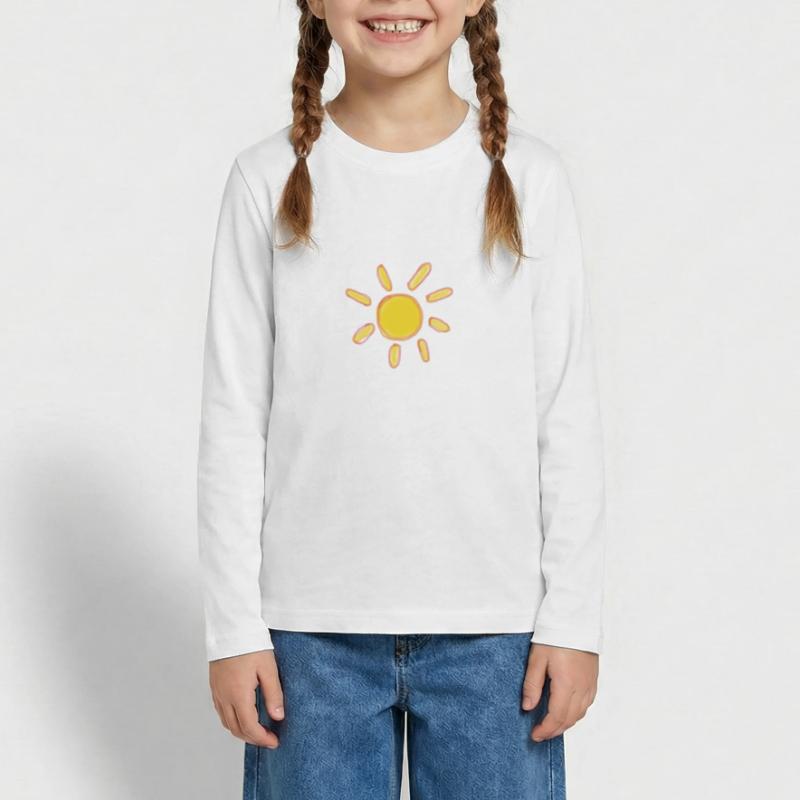 Idée cadeau soleil d'été T-shirt manches longues Premium Ado