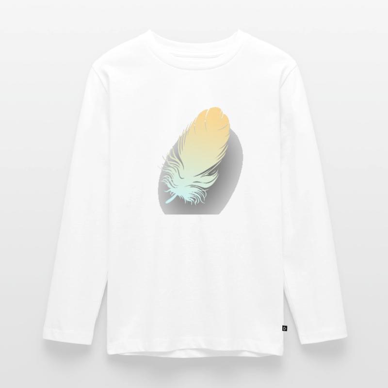 plume T-shirt manches longues Premium Ado