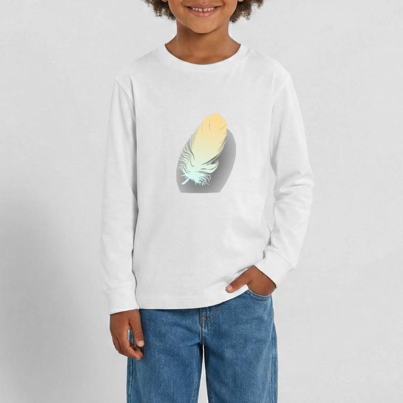 plume T-shirt manches longues Premium Ado