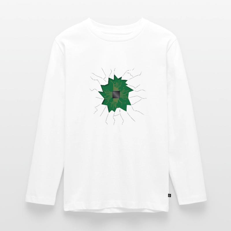 Chip inside Teenager Premium Organic Long Sleeve Shirt
