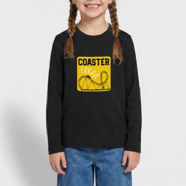 rollercoaster freak Maglia a maniche lunghe ecologica premium per ragazzi