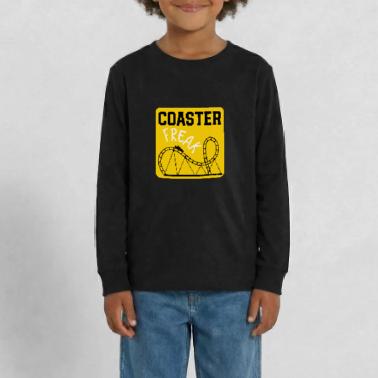 rollercoaster freak Maglia a maniche lunghe ecologica premium per ragazzi