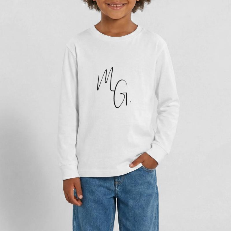 Initiales M.G T-shirt manches longues Premium Ado