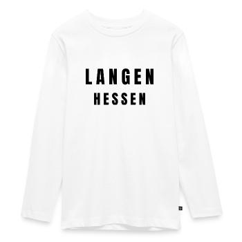 Langen, Hesse - T-shirt manches longues Premium Ado - blanc - Devant - AI Model Kid Female (0cm)