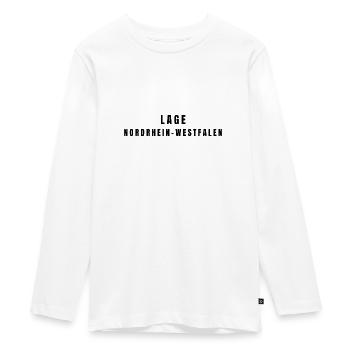 Location North Rhine-Westphalia - Teenager Premium Organic Long Sleeve Shirt - white - Front - AI Model Kid Female (0cm)