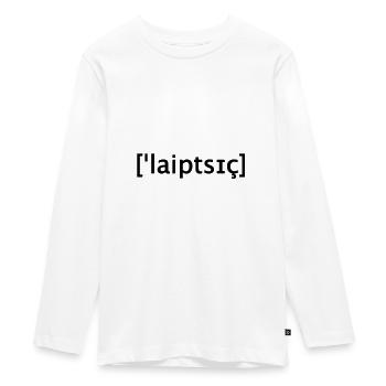 leipzig, according to scripture - Teenager Premium Organic Long Sleeve Shirt - white - Front - AI Model Kid Female (0cm)