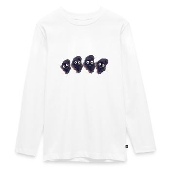 Famille d’astéroïdes,Famille,Espace, Espace - T-shirt manches longues Premium Ado - blanc - Devant - AI Model Kid Female (0cm)