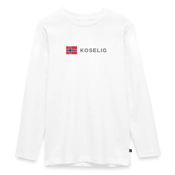 La Norvège chaleureuse - T-shirt manches longues Premium Ado - blanc - Devant - AI Model Kid Female (0cm)