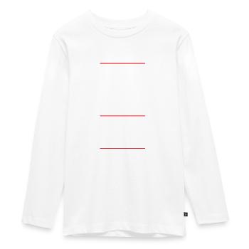 I understood that, I just do not care! - Teenager Premium Organic Long Sleeve Shirt - white - Front - AI Model Kid Female (0cm)