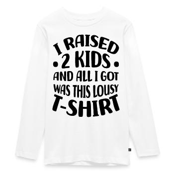 Fête des mères - T-shirt manches longues Premium Ado - blanc - Devant - AI Model Kid Female (0cm)