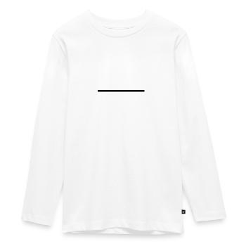 ligne noire - T-shirt manches longues Premium Ado - blanc - Devant - AI Model Kid Female (0cm)
