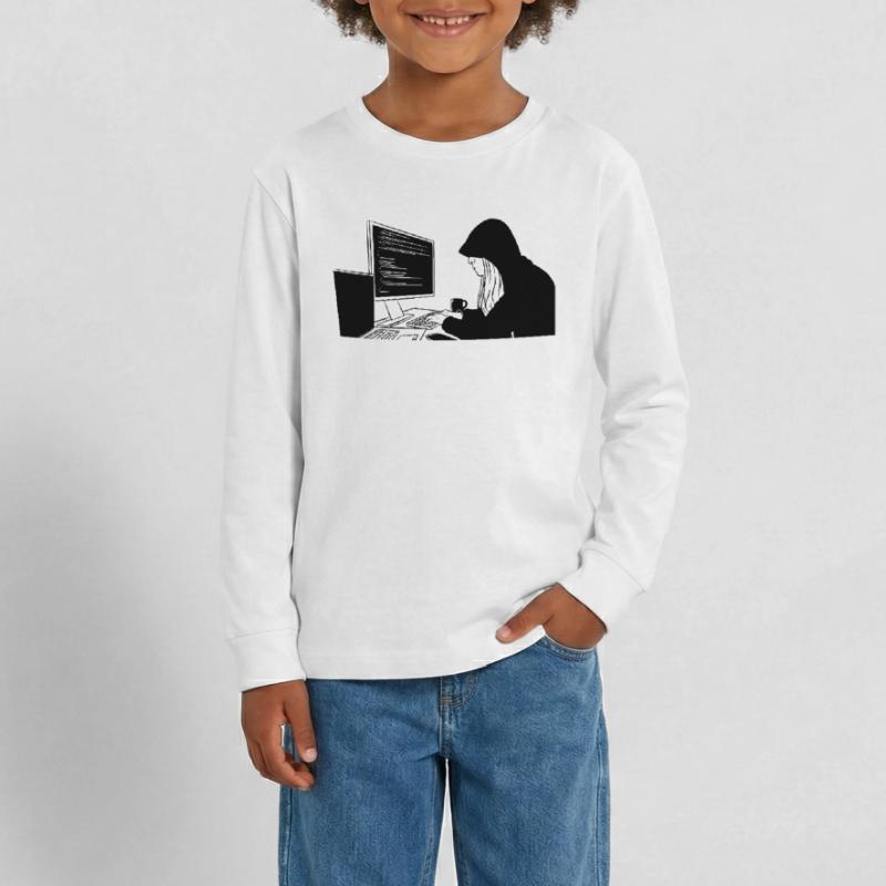 Codage de programmation du programmeur T-shirt manches longues Premium Ado