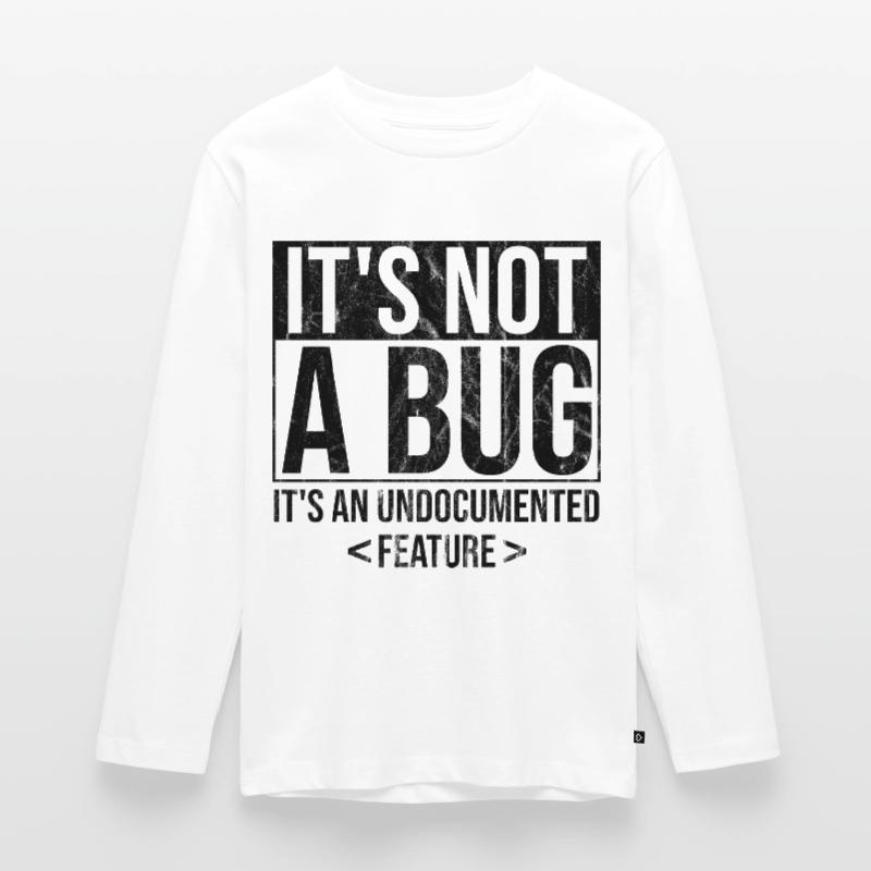 Programmierer Teenager Premium Bio Langarmshirt