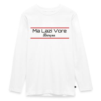 Borçka Borçxa Çxala Lazca Lazisch - Teenager Premium Bio Langarmshirt - Weiß - Vorne - AI Model Kid Female (0cm)