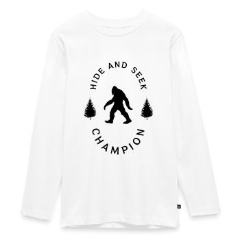 Cache-cache - T-shirt manches longues Premium Ado - blanc - Devant - AI Model Kid Female (0cm)