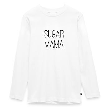 Sugar mama - Teenager Premium Bio Langarmshirt - Weiß - Vorne - AI Model Kid Female (0cm)