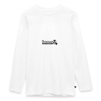 Fine dust Made in Germany - Teenager Premium Organic Long Sleeve Shirt - white - Front - AI Model Kid Female (0cm)