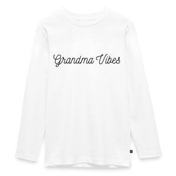 Chronic illness lounge wear - Teenager Premium Organic Long Sleeve Shirt - white - Front - AI Model Kid Female (0cm)