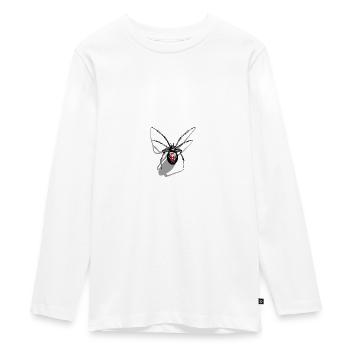 Spider - Teenager Premium Organic Long Sleeve Shirt - white - Front - AI Model Kid Female (0cm)