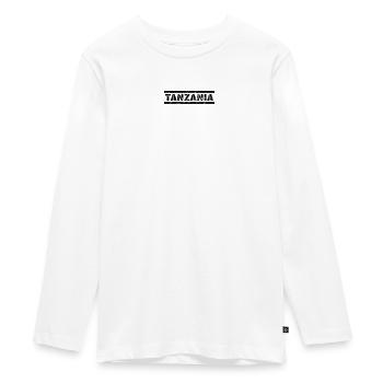 Tanzanie - T-shirt manches longues Premium Ado - blanc - Devant - AI Model Kid Female (0cm)