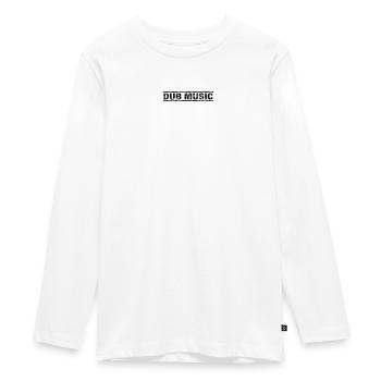 Dub Music - Teenager Premium Organic Long Sleeve Shirt - white - Front - AI Model Kid Female (0cm)