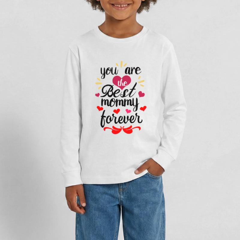 Muttertag Muttertag Muttertag Muttertag muttertag Teenager Premium Bio Langarmshirt