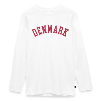 Pour les amoureux du Danemark et du peuple danois - T-shirt manches longues Premium Ado - blanc - Devant - AI Model Kid Female (0cm)