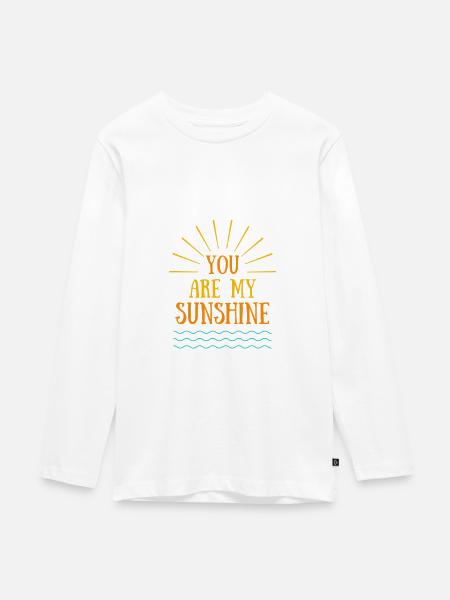 VOUS ÊTES MON SOLEIL - T-shirt manches longues Premium Ado - blanc