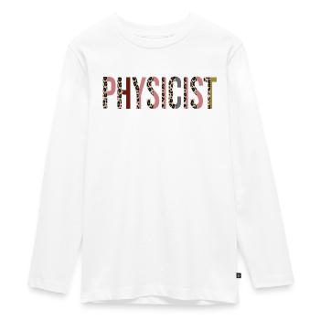 Physicien - T-shirt manches longues Premium Ado - blanc - Devant - AI Model Kid Female (0cm)