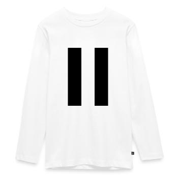 Break | Black - Teenager Premium Organic Long Sleeve Shirt - white - Front - AI Model Kid Female (0cm)