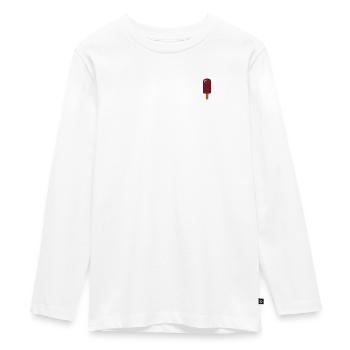 Crème glacée Magneta - T-shirt manches longues Premium Ado - blanc - Devant - AI Model Kid Female (0cm)