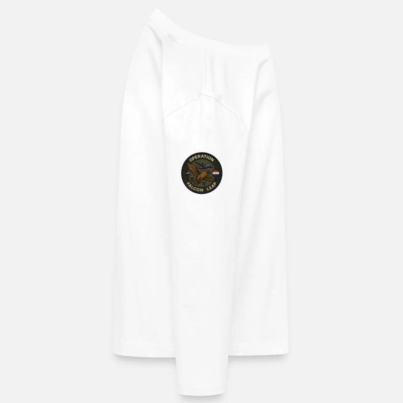Falcon Leap Operation Patch Teenager Premium Organic Long Sleeve Shirt