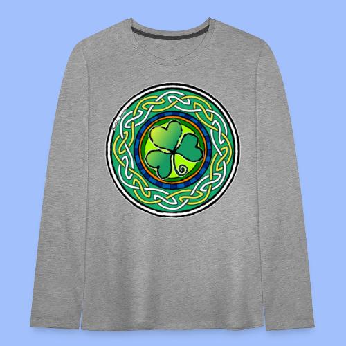 Irish shamrock - T-shirt manches longues Premium Ado