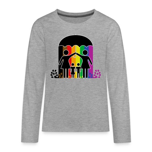 Pride umbrella 1 - Långärmad premium T-shirt tonåring