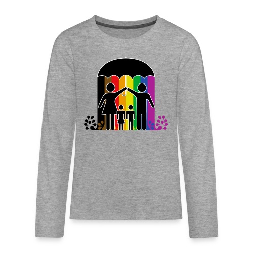 Pride umbrella 2 - Långärmad premium T-shirt tonåring